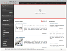 Tablet Screenshot of dormax-blinds.pl
